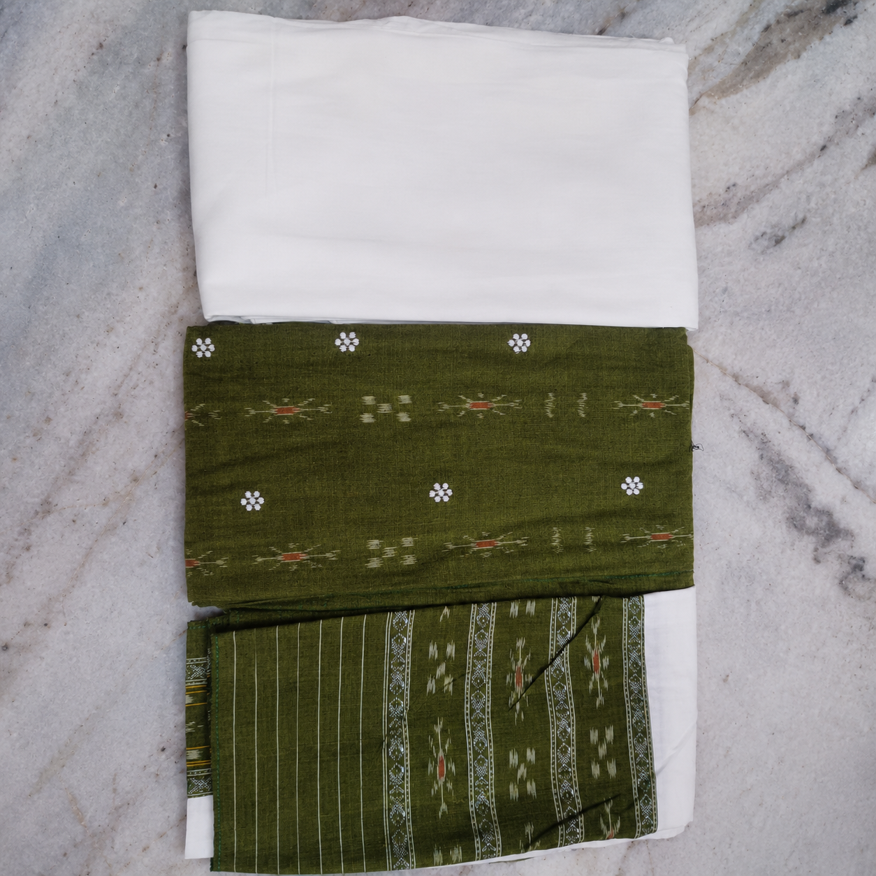 Pure Sambalpuri unstitched fabric