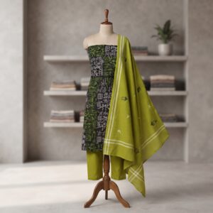 3pc Sambalpuri unstitched fabric