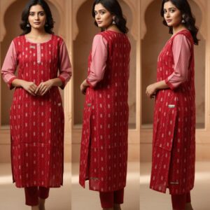 Royal Sambalpuri Kurti Set